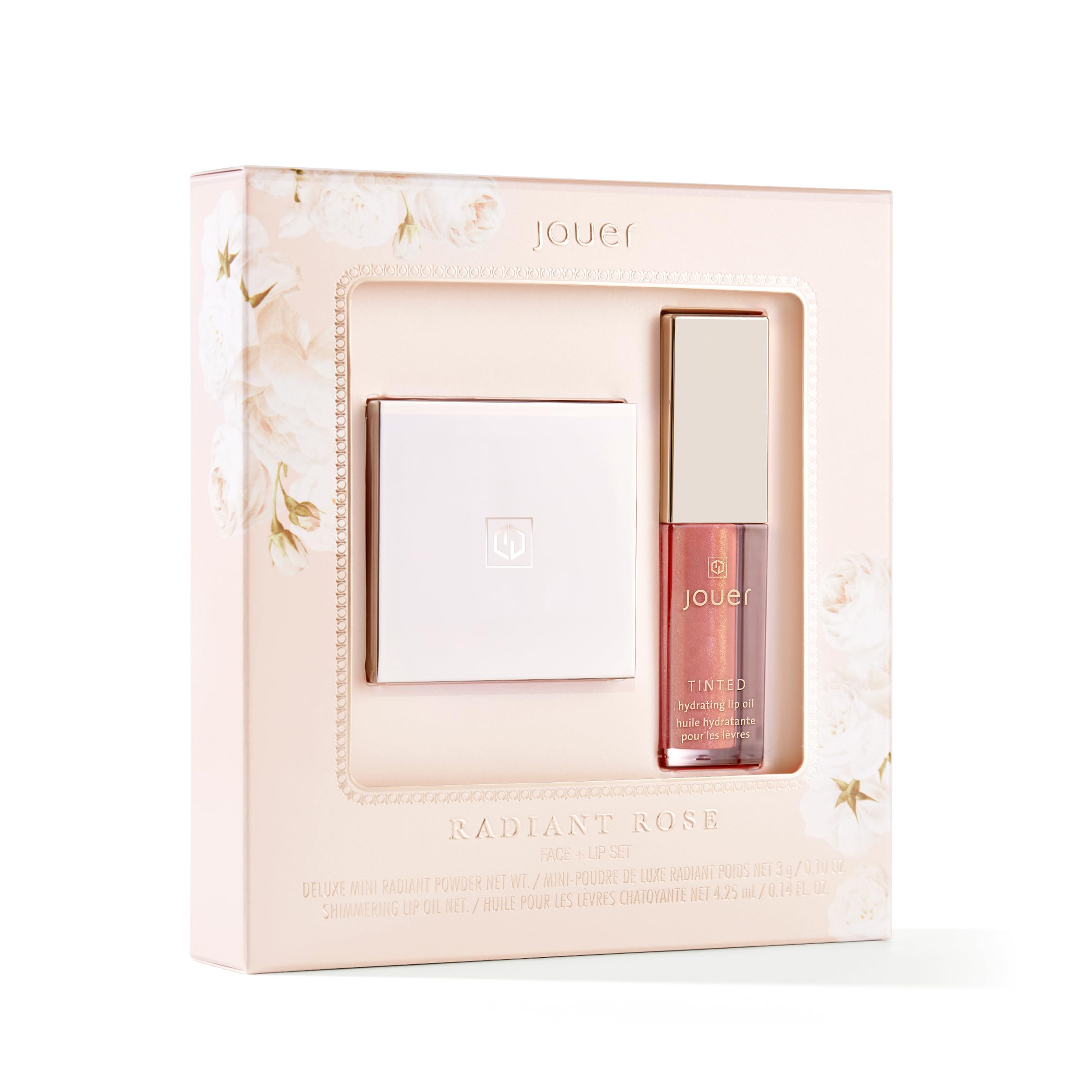 Amazon.com : Jouer Radiant Rose Face + Lip Set, Translucent